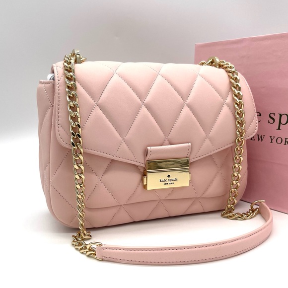 Kate Spade Carey Small Quilted Flap Shoulder Crossbody Bag - Picture 3 of 10